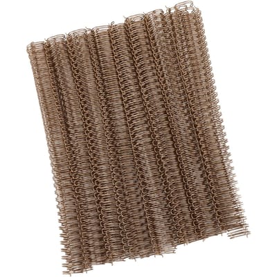 100 stuks 9/16 inch Draadbinding Ruggen 120 Vel Capaciteit Spiraal Dubbele Lus Binding Twin Loop Draden