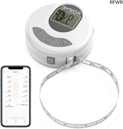 RFWR® Slim Bluetooth Digitale Meetlint voor Lichaamsmetingen en Fitnessdoelen - Precisie Meetinstrument voor Gewichtsverlies en Spiergroei