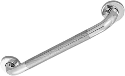 Badkamer Handgreep - Veiligheidsgreep Douche - Extra Stabiliteit - Roestvrij Staal - 40 cm Lengte - Zilver