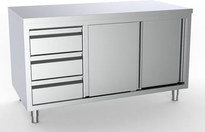 700 WERKTAFEL SCHUIFDEUREN LADEN LINKS | 7333.0248