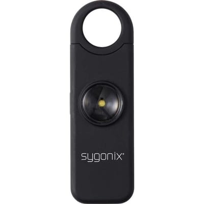 Sygonix Tasalarm Zwart Met LED 130 dB SY-7187514