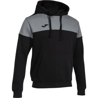 Joma Crew V Hoodie Zwart,Grijs 12-14 Years Jongen