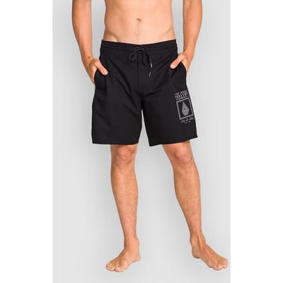 Volcom Yewster Loose Stoney 18 Boardshorts zwart
