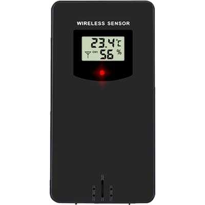 BD-920 Berdsen weerstationzender, zwart