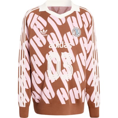 Adidas Originals Blokecore Polo Bruin