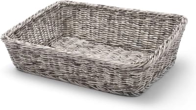 HENDI Rechthoekige broodmand – lichtgrijs – vaatwasmachinebestendig – 400x300x120 mm