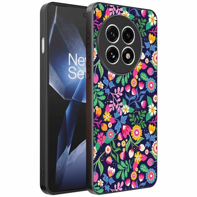 Geschikt voor OnePlus 13R Telefoonhoesje met bloemen opdruk - TPU backcover case flower design - Smartphonica geschikt voor OnePlus 13R