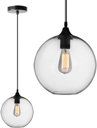 PLAFONDLAMP HANGGLAS APP311-1CP LOFT