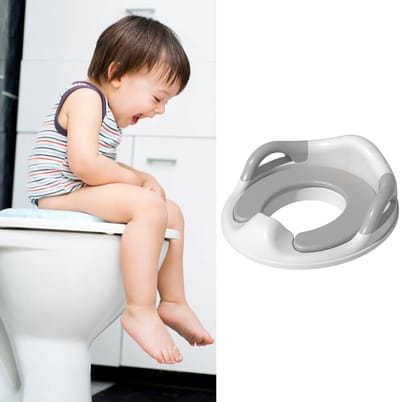 Kinder Potty Cover - Toilet Stoel - Zindelijkheidstraining - Antislip Urinebescherming - 40 x 13 cm - Blauw