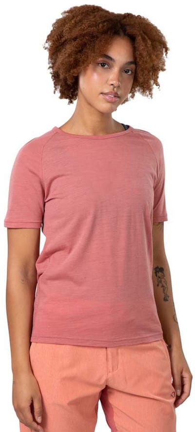 Kari Traa Sanne Wool T-shirt Met Korte Mouwen Roze S Vrouw