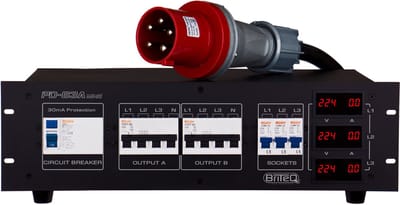 Briteq PD 63A MK2 Power Distribution - Stroomverdelers