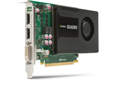 HP C2J93AT videokaart NVIDIA Quadro K2000 2 GB GDDR5