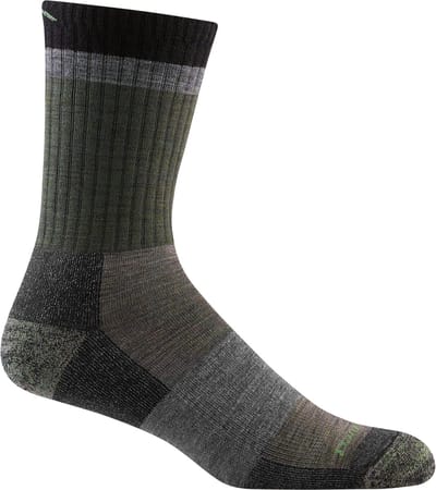 Heady Stripe Micro Crew Lightweight with Cushion - Hikingsokken en wandelsokken van merinowol