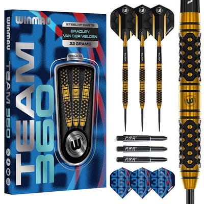Winmau Team 360 Bradley van der Velden 90% - Dartpijlen