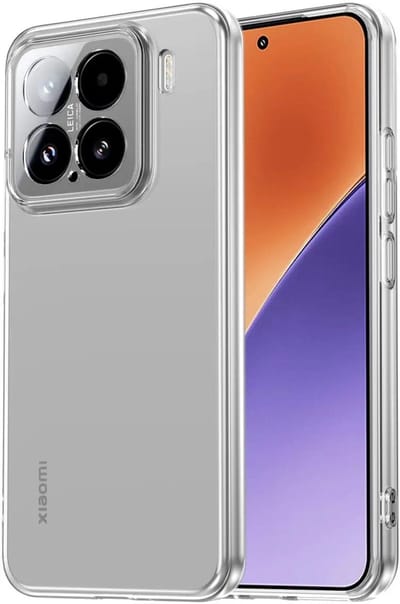 Transparant Dun TPU Hoesje Geschikt voor Xiaomi 15 | Back Cover | Lichtgewicht | Ultra Dun | Flexibel | Zacht | Doorzichtig