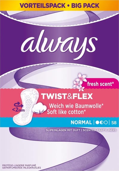Always Twist & Flex Normal Fresh - Voordeelpak