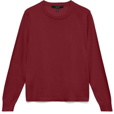 VERO MODA - VMSILJE LS O-NECK PULLOVER NOOS - Dames - Gebreide truien