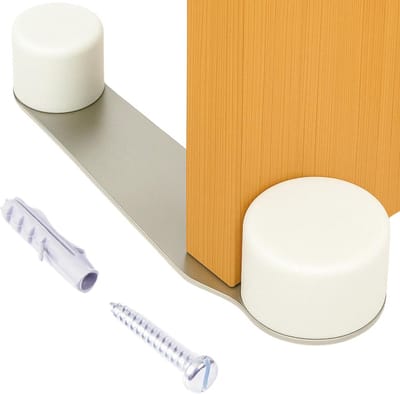 Draaibare Stopper 3,2 x 10,2 cm - Wit
