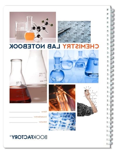 Laboratoriumboekje - Wetenschapschrift - Onderzoek Registreren - Dubbele Binding - 21.6 x 27.9 cm - Transparant