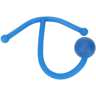 Oefenbanden Blauw Sterke Treksterkte SEBS Materiaal Zacht Handvat Yogaband met Bal Trainingsinstrument voor Thuis blue