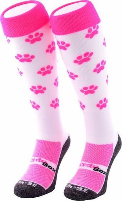 WeirdoSox Katten pootjes sportsokken, hockeysokken, voetbalsokken - Maat 28/30