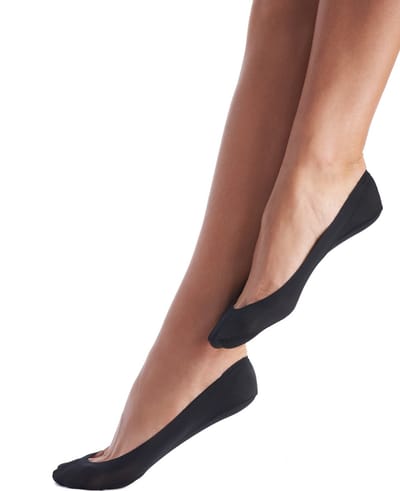Oroblu Solange Invisible Kousenvoetje - Kleur Zwart - Maat 39-42