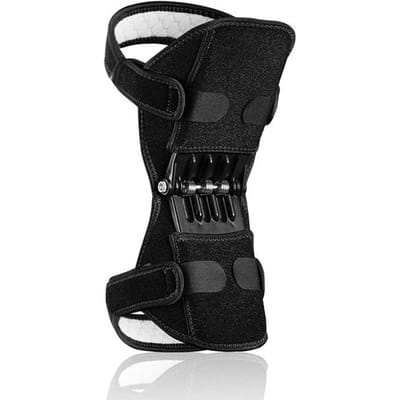 Genouillère Booster Power Support Genouillère Force de rebond élevée Ressort de mouvement Protection des jambes