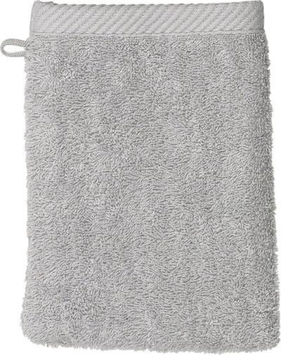 Washandje, Set van 3 Stuks, 15 x 21 cm, Rots Grijs, Katoen - Kela | Ladessa
