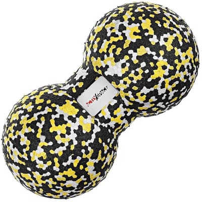 Activ Space Douball Serie - Massagebal - 8x16 cm - Tweekleurig - EPP Materiaal