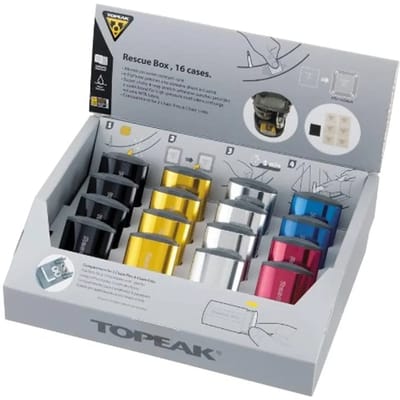 Reparatieset (16 stuks) reddingsdoos toonbankdisplay Topeak