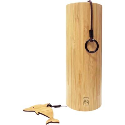 Zoek Wind Bamboe Windgong Meditatie Akkoord Windgong Windbel voor Buiten Tuin Patio Thuis rain - Dm Chord beige