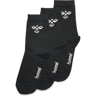 Hummel Sutton Sokken 3 Paren Zwart EU 32-36 Jongens,Meisjes