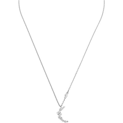 Swarovski Penélope Cruz Moonsun Maan Hanger Ketting Dames ketting Zilver 5508442 Box (Random Color) white