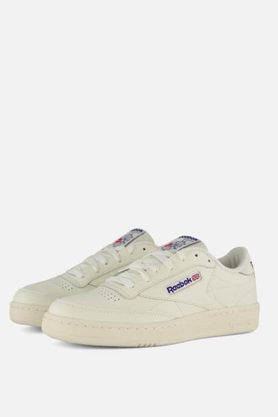 Reebok CLUB C 85 CHALK - CHALK - CLACOB Heren Sneakers - chalk