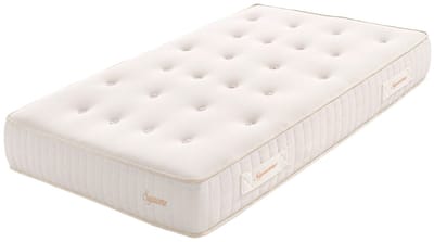 Moonia Pocketvering Matras - 80 x 190 cm - Beige - 25 cm Dikte - Ergonomisch en Ademend - Geschikt voor Rugklachten