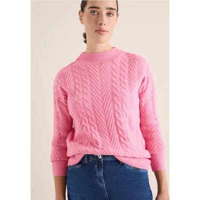 Jumper met kabelpatroon