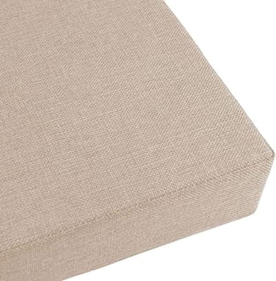 Tuinkussen - Schommelstoelkussen Zitkussen - Buiten Ontspannen - Waterdicht Duurzaam Materiaal - 2 tot 4 personen - Beige