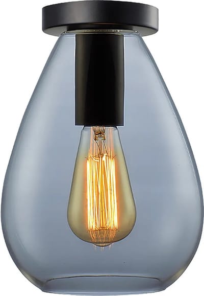 Freelight - Plafondlamp Dorato H 26 cm zwart
