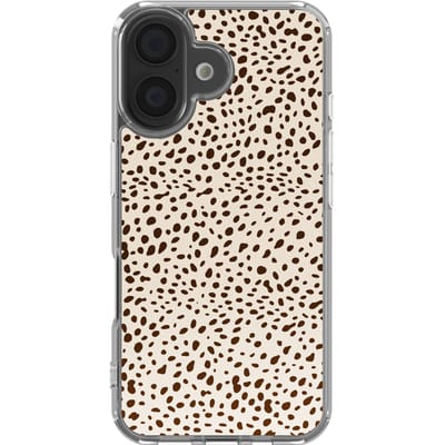 imoshion Hoesje - Geschikt voor Apple iPhone 16 - Design hoesje - Desert Dots
