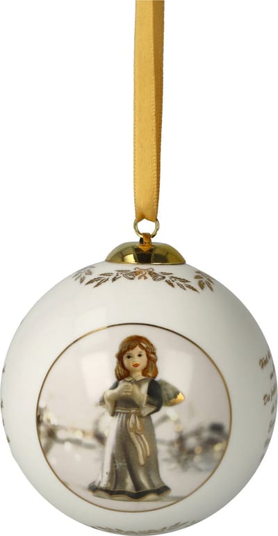 Goebel - Kerst | Kerstbal Jaarlijkse Bal 2024 | Porselein - 8cm