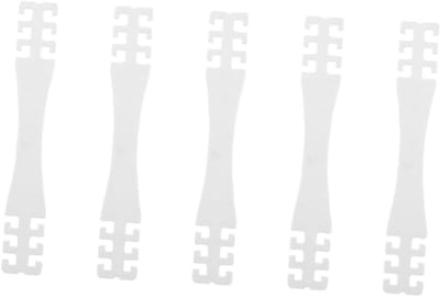 Masker Band Verlenging - Gezichtsmasker Accessoires - Comfortabel Dragen - Verstelbare Gesp - 15 x 2 cm - Wit