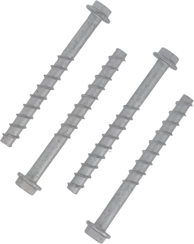 Ivana Betonschroef - Zeskantkop - Met flens - Verzinkt - 12x120 - 25 stuks