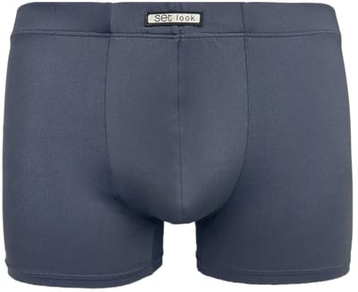Set heren boxershort microfiber - Urban - Donkerblauw / M