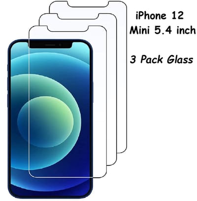 Screenprotector Geschikt voor 12 Mini Screenprotector 3 Stuks - Glazen / tempered glass