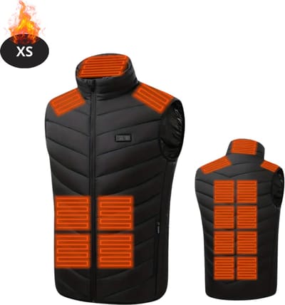 Bovista Verwarmde Bodywarmer - Elektrische Bodywarmer - Heated Vest - Jas - Kleding - Oplaadbaar - Heren - XS