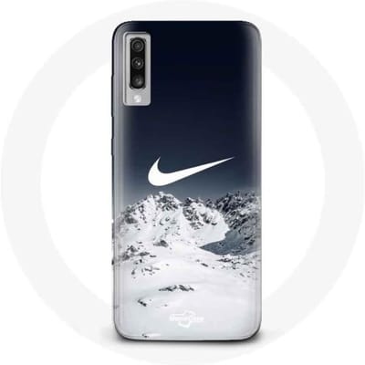 Coque Samsung Galaxy A70 Nike Logo Niege Hiver