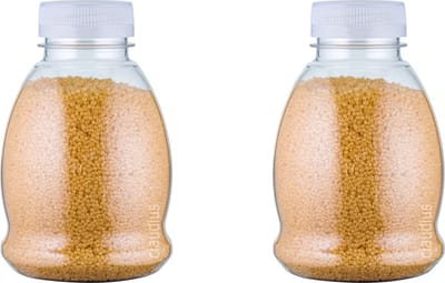 Badkaviaar Zen Moment - 225 gram - Fles met transparante dop - set van 2 stuks - bad parels voor in bad