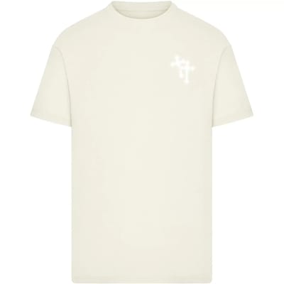 Mister Tee - Believe In Strength Heren Tshirt - XS - Creme