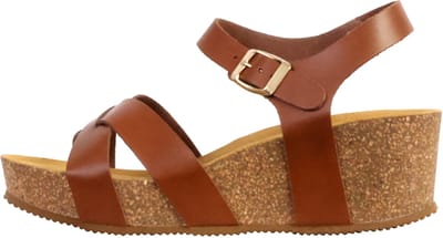 Leren sandalen met sleehak van Noga Ety Edge