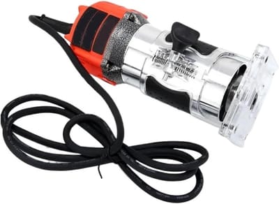 Houtbewerking Trimmer - Frezen Graveren - Hout Verwerken - Krachtig En Nauwkeurig - 1000W 33000 Rpm - One Color